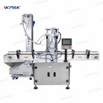 Automatski linearni servo stroj za zatvaranje čepova za boce s jednom glavom