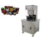 Poluautomatski vakuumski stroj za zatvaranje staklenih staklenki za zatvaranje metalnih čepova