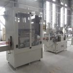 Automatska linija za punjenje boca s kutnim vratom za zatvaranje korozivne tekućine