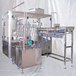 Automatski izljev samostojećih vrećica Stroj za zatvaranje punjenja sokom od sojinog mlijeka