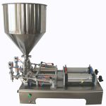 Poluautomatski stroj za punjenje tekućim kremastim losionom za njegu kože Double Heads