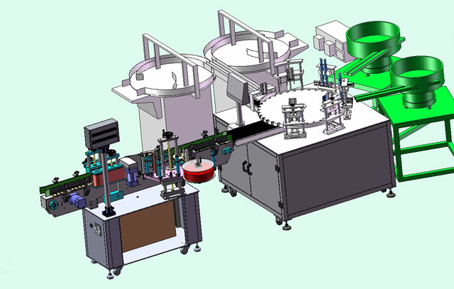 Cijeli dijagram za punjenje eteričnim uljem