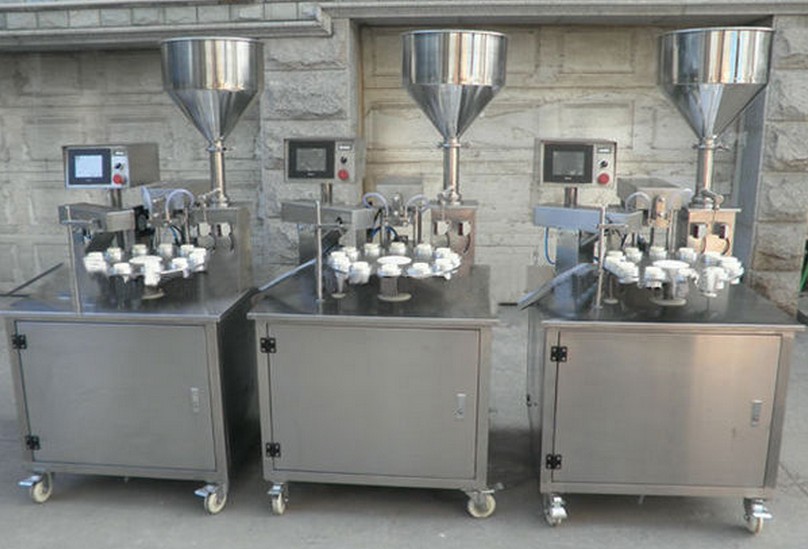 ultrazvučni poluautomatski strojevi za punjenje rotirajućih cijevi