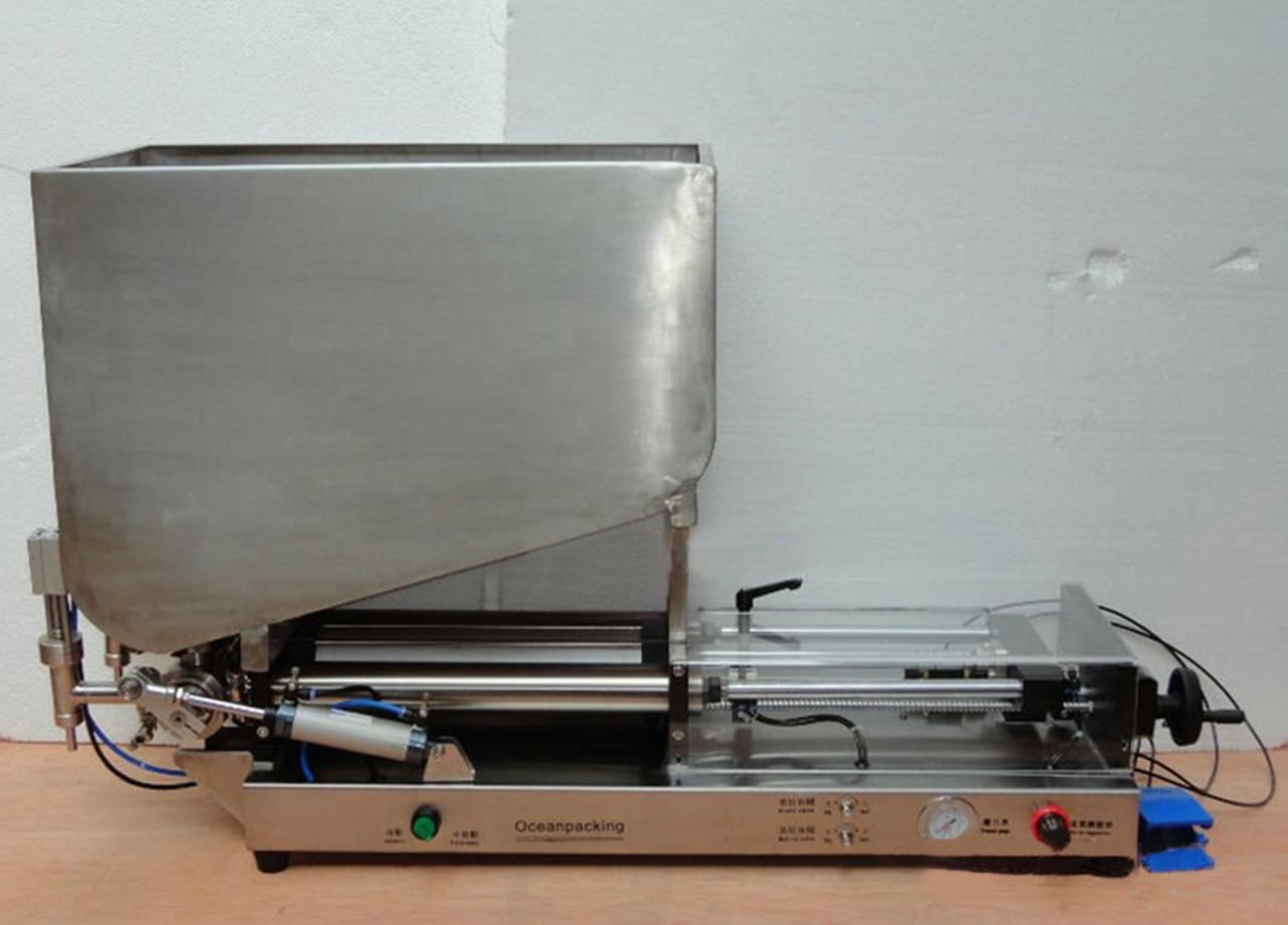 pneumatic filling machine džem punilo opremiti dvostruko.jpg