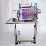 Poluautomatski stroj za označavanje zastavicama za kobasice, sklopivi stroj za etiketiranje naljepnica