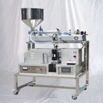 Poluautomatski stroj za punjenje cijevi s ultrazvučnom opremom za brtvljenje