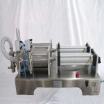 Poluautomatski stroj za punjenje ulja za pneumatske zupčanike s dvije glave 5000 ml