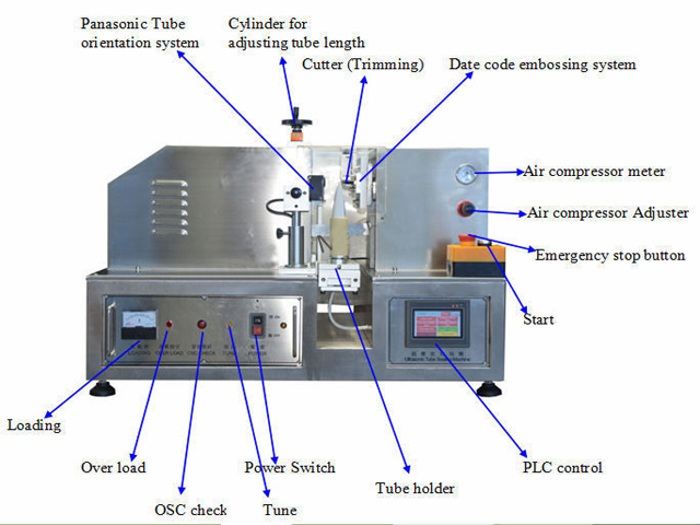 semi automatic sealing machines Ultrazvučni zatvarač cijevi